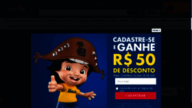 What Casasbahia.com.br website looked like in 2015 (9 years ago)