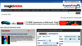 What Content.magicbricks.com website looked like in 2015 (9 years ago)