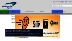 What Consorcioexpress.co website looked like in 2015 (10 years ago)