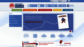 What Colegio.metodistademinas.edu.br website looked like in 2015 (9 years ago)