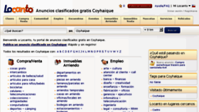 What Coyhaique.locanto.cl website looked like in 2015 (8 years ago)