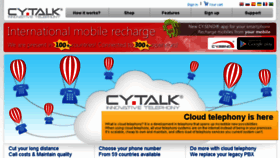 What Cytalk.com website looked like in 2015 (9 years ago)