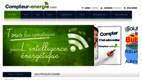 What Compteur-energie.com website looked like in 2015 (9 years ago)