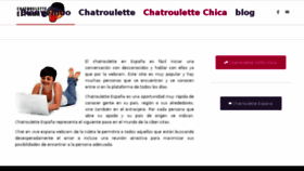 What Chatroulette-espana.es website looked like in 2015 (8 years ago)