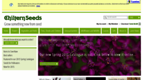 What Chilternseeds.co.uk website looked like in 2015 (8 years ago)