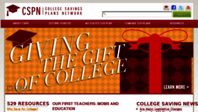 What Collegesavings.org website looked like in 2015 (8 years ago)