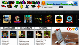 What Coolermathgames.com website looked like in 2015 (8 years ago)