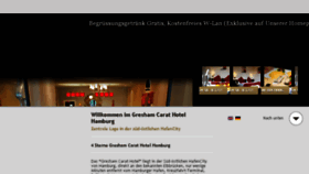 What Carat-hotel-hamburg.de website looked like in 2015 (9 years ago)