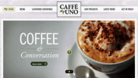 What Caffeuno.co.uk website looked like in 2015 (8 years ago)