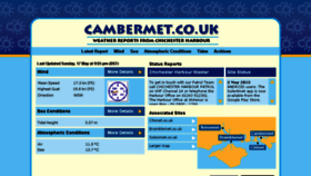 What Cambermet.co.uk website looked like in 2015 (8 years ago)