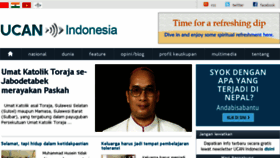 What Cathnewsindonesia.com website looked like in 2015 (8 years ago)