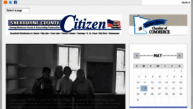 What Citizennewspaper.com website looked like in 2015 (8 years ago)