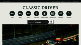 What Classicdriver.net website looked like in 2015 (8 years ago)