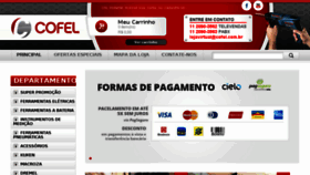 What Cofel.com.br website looked like in 2015 (8 years ago)