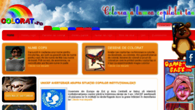 What Colorat.ro website looked like in 2015 (8 years ago)