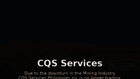 What Cqsservices.com website looked like in 2015 (8 years ago)