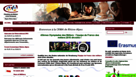 What Crm-rhonealpes.fr website looked like in 2015 (8 years ago)