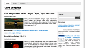 What Caralengkap.com website looked like in 2015 (8 years ago)