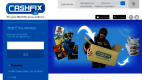 What Cashfix.de website looked like in 2015 (8 years ago)