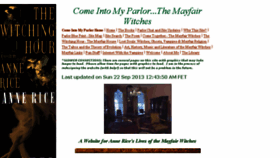 What Comeintomyparlor.com website looked like in 2015 (8 years ago)