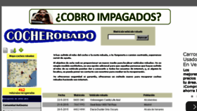 What Cocherobado.net website looked like in 2015 (8 years ago)