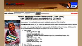 What Ccmaprep.com website looked like in 2015 (8 years ago)