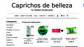 What Caprichosdebelleza.com website looked like in 2015 (8 years ago)