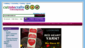 What Cutratecrafts.com website looked like in 2015 (8 years ago)