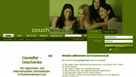 What Couchwives.de website looked like in 2015 (8 years ago)