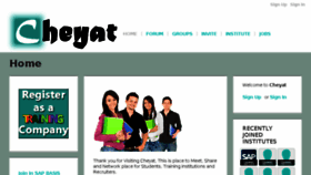 What Cheyat.com website looked like in 2015 (8 years ago)