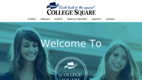 What Collegesquare.com website looked like in 2015 (8 years ago)