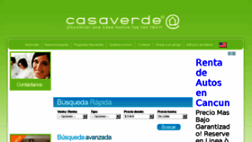 What Casaverde.com.mx website looked like in 2015 (8 years ago)