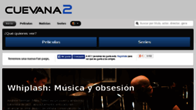 What Cuevana2hd.tv website looked like in 2015 (8 years ago)