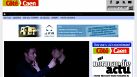 What Cotecaen.fr website looked like in 2015 (8 years ago)