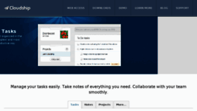 What Cloudshipapp.com website looked like in 2015 (10 years ago)
