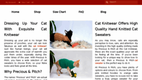 What Catknitwear.com website looked like in 2015 (8 years ago)