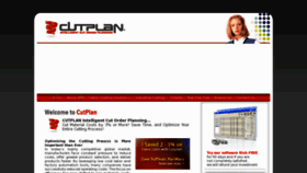 What Cutplan.com website looked like in 2015 (8 years ago)
