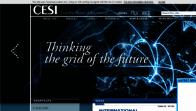 What Cesi.it website looked like in 2015 (10 years ago)