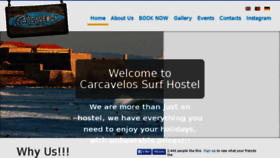 What Carcavelossurfhostel.com website looked like in 2015 (8 years ago)