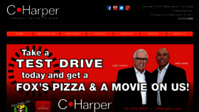 What Charper.com website looked like in 2015 (8 years ago)