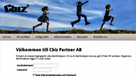 What Cbiz.se website looked like in 2015 (8 years ago)