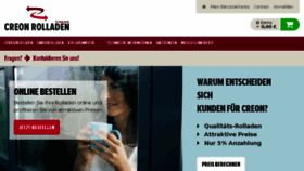 What Creon-rolladen.de website looked like in 2015 (8 years ago)