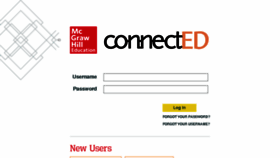 What Connected.mcgraw-hill.com website looked like in 2015 (8 years ago)