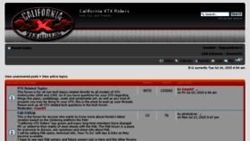 What Californiavtxriders.com website looked like in 2015 (8 years ago)
