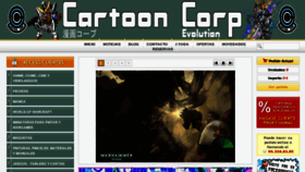 What Cartooncorpevolution.com website looked like in 2011 (13 years ago)