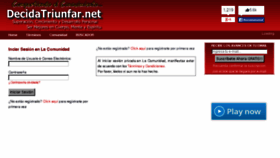 What Comunidad.decidatriunfar.net website looked like in 2015 (8 years ago)