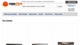 What Casachick.com.br website looked like in 2015 (8 years ago)