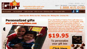 What Coolgiftbox.com website looked like in 2015 (8 years ago)