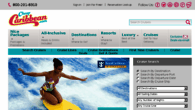 What Cruise.cheapcaribbean.com website looked like in 2015 (8 years ago)