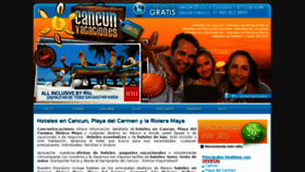What Cancunvacaciones.com.mx website looked like in 2015 (8 years ago)